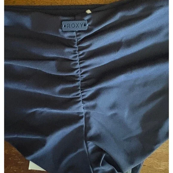 ROXY Juniors' Beach Classics Cheeky Bikini Bottom Black XL - Picture 5 of 5